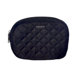 DKNY Quilted Belt Bag Sling Bag Crossbody Black Fanny Pack Purse S/M Adjustable